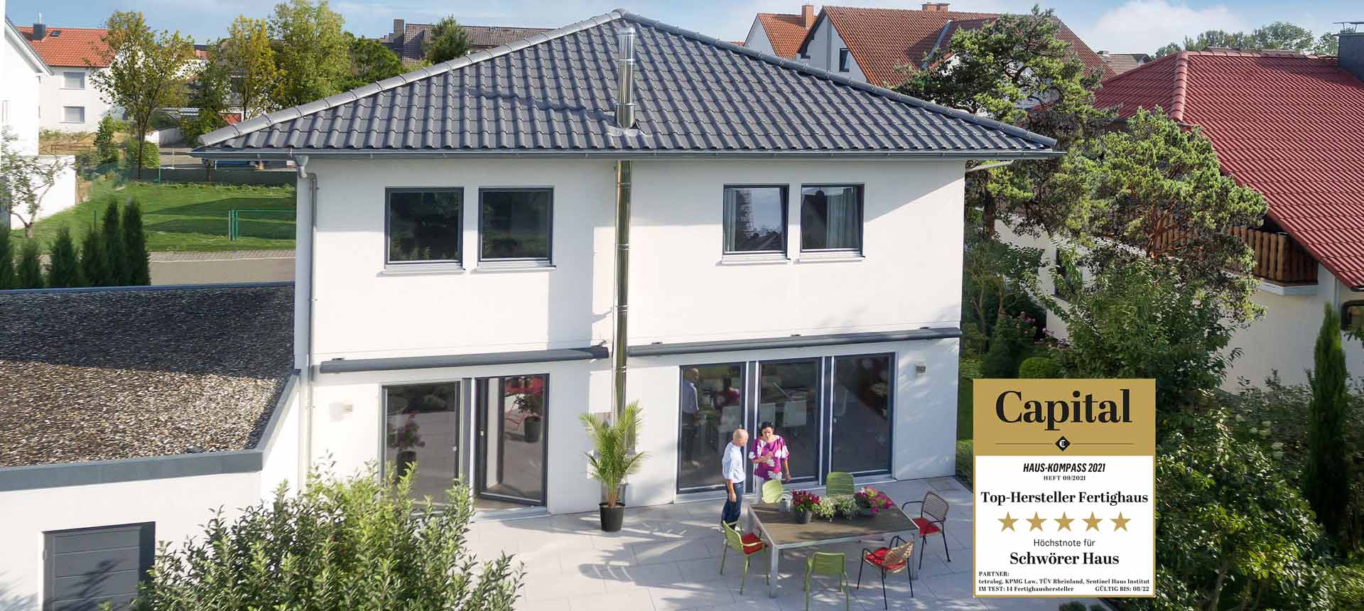 Bestnote beim Fertighaus-Kompass 2021