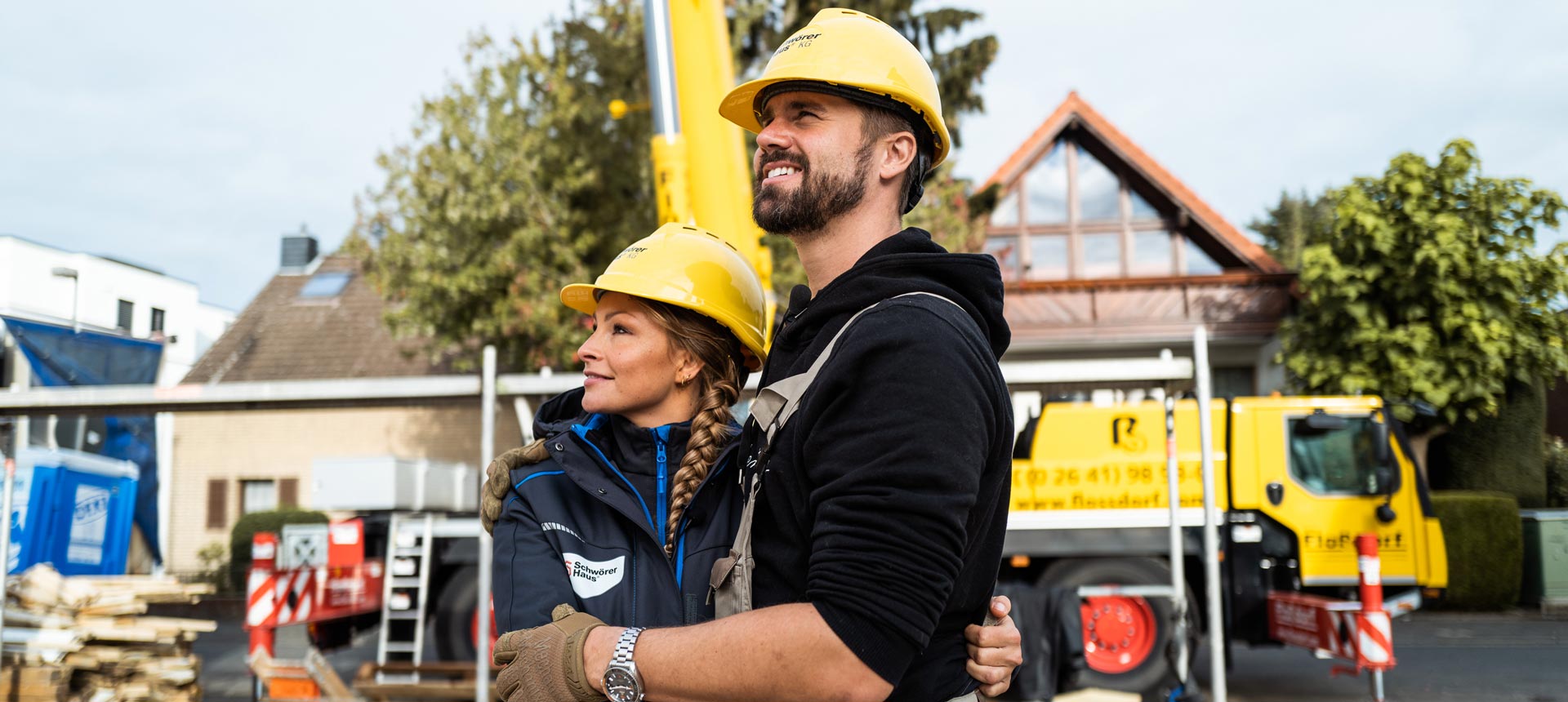 Hausmontage bei Jana und Thore Schölermann