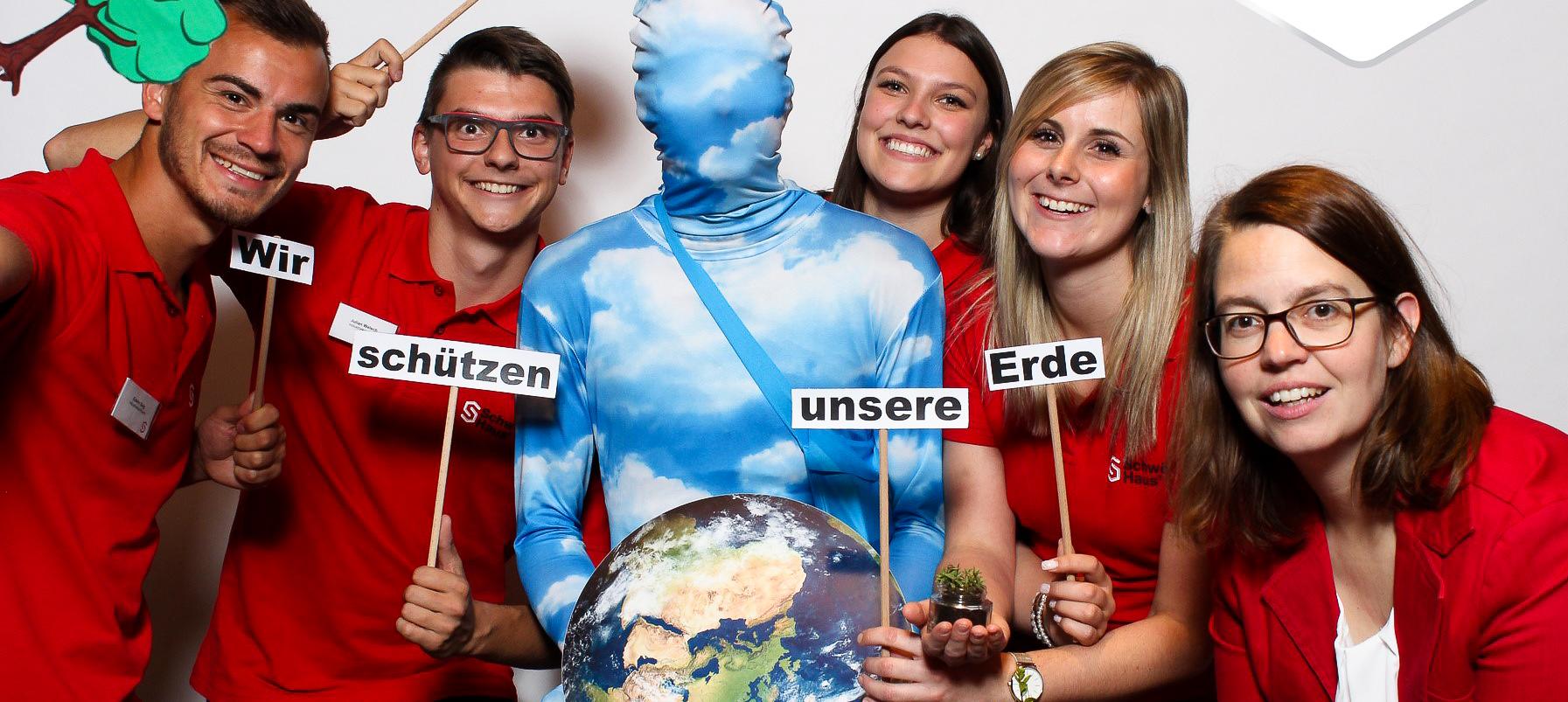 Schwörer-Azubis auf der Klimaschutzkonferenz Reutlingen