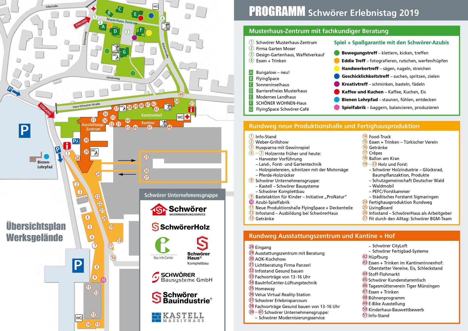 Programm Schwörer Erlebnistag