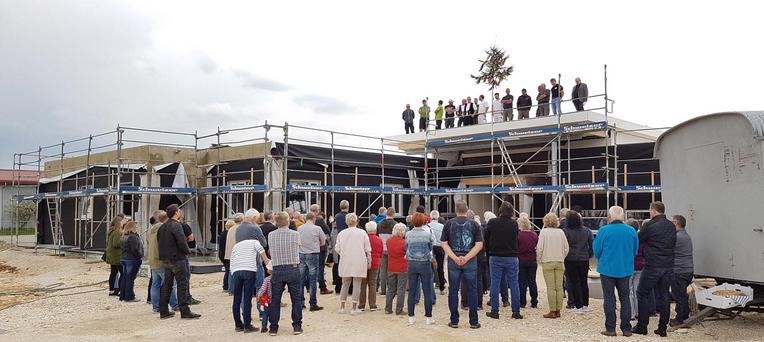 Richtfest Gesundheitszentrum