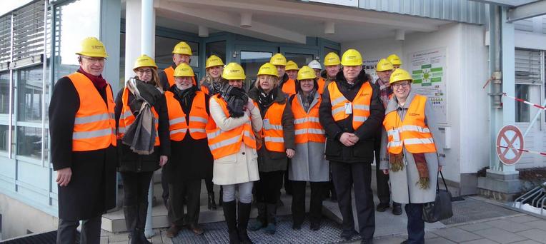 Wohnraum-Allianz zu Besuch bei SchwörerHaus