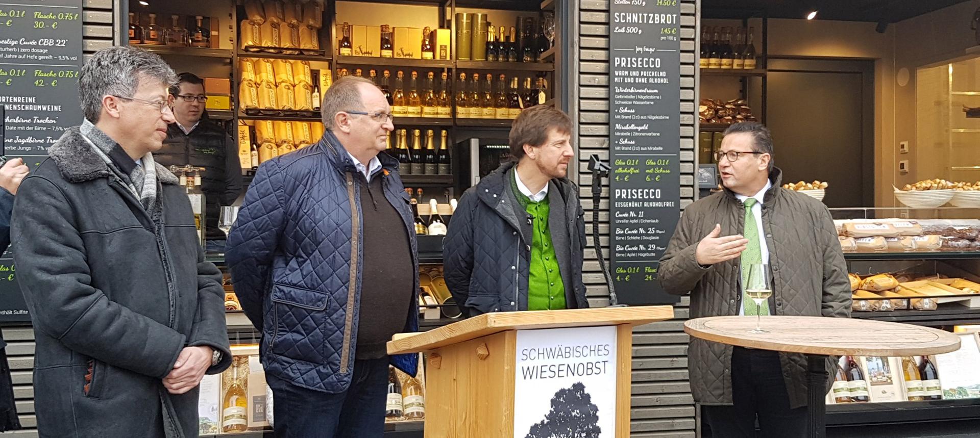 Eröffnung Aromatresor mit Minister Peter Hauk